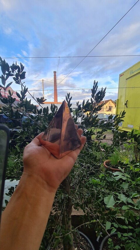 Chapeau pyramide Nubienne
